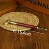 Porta cigarrillos de madera maciza extraíble, grueso, delgado y mediano, de tres usos, con filtro circulante y lavable para hombres.