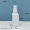 Botella Cuadrada de 50 ml con Bomba de Pico de Pájaro, Botella para Loción Líquida de Base, Botella Muestreadora de Crema para Ojos de Pico de Pato