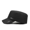 Gorras de Béisbol Planas con Visera Fina para Hombres de Mediana Edad y Mayores Sombreros de Seda Sombreros para el Sol para Exteriores de Ocio Gorras con Visera Transpirables