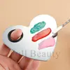 Paleta de Maquiagem de Aço Inoxidável Transfronteiriça Full Beauty Ferramenta de Manicure Paleta de Base Líquida Paleta Bastão