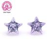 Zircão AAA entrega direta da fábrica de cinco pontas estrela 06 # zircão azul 3 * 3-10 * 10mm cor gema atacado