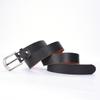 Cinturón de hebilla de pasador de corte de cuero de vaca de una sola pieza completo para hombre 3.5 Cinturón automático para hombre 4.0 en stock de fábrica al por mayor