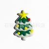 Sapato de Natal Flor Caverna Sapato Flor Pvc Sapato de Borracha Macia Fivela Sapato Caverna Sapato DIY Acessórios para Sapatos Caverna