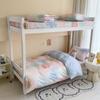 Juego de tres piezas para cama de dormitorio estudiantil Algodón puro 100% Algodón Dormitorio Individual 3 Cama litera de secundaria y universidad Juego de seis piezas