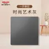 Enchufe de Interruptor Delixi Panel Grande Sin Marco Interruptor Individual Doméstico Enchufe de Cinco Orificios Interruptor de Pared Gris Venta al por Mayor