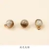 Botones Qipao Imitación Jade Río Estelar Luz Fluyente Perlas Nuevo Traje Tang Chino Hanfu Botones Decorativos Accesorios de Ropa DIY