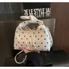 Bolso de Viaje para Mujer Gran Capacidad 2026 Nuevo Popular Redondo de Lunares Bolso de Hombro para Debajo del Brazo Estilo Japonés Bolso de Mano Tote para Mujer