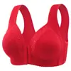 Sujetador Frontal Transfronterizo Sexy de Espuma Sin Aros Delgado Anti-caída Push-up para Pecho Pequeño Transpirable Ropa Interior Sujetador para Mujer