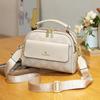 Bolsos para Mujer 2025 Nuevo Versátil Pu Bolso Cuadrado Pequeño Bolso Cruzado de Hombro Único de Gama Alta para Mujer Bolso de Mano para Mujer Transfronterizo