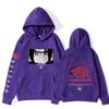 Sudadera con capucha Naruto para hombre transfronteriza 2021 Sudadera con capucha estampada Nube Roja Anime de día Sudadera holgada