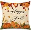 Fundas de Almohada de Otoño para el Hogar, Fundas de Almohada Decorativas para Sofá, Cojín Cuadrado, Funda para Cojín Lumbar