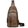 Bolso de Pecho Nuevo para Hombre Satchi Kangaroo Transfronterizo Bolso Cruzado de Gran Capacidad Bolso de Hombro Casual de Negocios Mochila Pequeña Retro