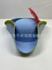 Sombrero Triángulo de Encaje Dorado con Plumas de Avestruz y Velcro para Halloween, Danza, Fiesta de Carnaval, Fieltro, Sombrero de Piratas del Caribe