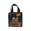 Bolsa tote de dibujos animados de excavadora bolsa de embalaje de impresión no tejida bolsa de regalo para vacaciones bolsa de compras de ropa al por mayor