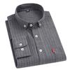 Camisa Casual de Manga Larga con Rayas de Fuego para Hombre Dongyu, Primavera y Verano, Cuello Camisero, Cárdigan para Hombre en Stock, Venta al por Mayor