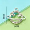 Llavero Colgante de Aleación Pulsera DIY Hecha a Mano Collar Accesorios para el Cabello Colgante Pequeño Adorno Colgante Materiales para Joyería Accesorios