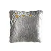 Posavasos Hechos a Mano de Estaño Puro de las Dinastías Tang y Song, Posavasos Metálicos para Tazas de Té, Soportes para Tazas Estilo Japonés, Bandejas de Té Cuadradas Creativas Aislantes del Calor, Accesorios para Ceremonia del Té