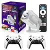 Projetor Hcs350Max Transfronteiriço Controle de Jogo Bluetooth Projetor HD Android Inteligente Wifi Console de Jogo