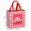 Nueva Bolsa de Regalo para el Día de San Valentín Bolso Pequeño Rosa No Tejido Bolsa para Empaque de Regalo de Perfume Cosméticos Lápiz Labial