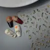 Pegatinas Populares Europeas y Americanas Estampado en Caliente Dragón en Relieve Pura Pasión Pegatinas Cool para Uñas al por Mayor Pegatinas de Joyería para Uñas Estilo Retro