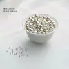 Cuentas sueltas chapadas en oro de 18 quilates que conservan el color, cuentas chapadas en oro, pulsera con cuentas espaciadoras, cuentas de plata, accesorios para ensartar pulseras DIY hechas a mano, materiales para ensartar cuentas