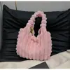 Bolso peludo de nuevo estilo Otoño e Invierno 2026 para mujer, Bolso tote moderno de gran capacidad, Bolso de hombro casual, Bolso grande para axila para mujer