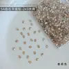 2*3 diamantes de imitación de circonita cúbica con forma de gota de agua para manicura, diamantes de imitación irregulares de fondo plano modernos y deslumbrantes, accesorios de manicura hechos a mano para embellecer y decorar