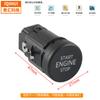 Suministro Transfronterizo 5Ed905217 Botón de Arranque con un Botón para Coche 5E0905217 Adecuado para Autopartes Skoda