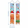 Bandeira Pendurada de Couplet de Natal 2026 Cruzamento Grinch Quebra-Nozes Amazon Jardim Varanda Bandeira Decorativa