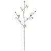 Flor seca artificial con linterna de escarcha flor de hibisco rama seca flor concha decoración de viento silencioso B & B decoración suave decoración de paisaje