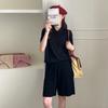 Hengjia HsNova Camiseta de Lã Pura de Manga Curta para Mulheres Outono, Gola Polo Versátil e Estilosa, Blusa Suave e que Emagrece