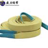 Cinturón de elevación plano de aramida, cinturón de elevación industrial de alta resistencia, ignífugo, ignífugo, resistente a altas temperaturas, cinta de kevlar