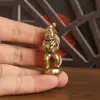 Nueva Figura de Latón de Papá Noel Navideño Más Vendida Transfronteriza Creativos Adornos de Artesanía de Latón para Escritorio Venta al por Mayor