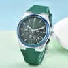 2025 Nuevo Reloj de Cuarzo Tianjia Multifuncional de 6 Pines con Correa de Silicona para Hombre Venta al por Mayor Dropshipping
