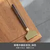 Accesorios para juego de té kung fu de ébano raspador de té cepillo de té de silicona tabla raspadora de mesa de té raspador de bandeja de té accesorios para ceremonia de té