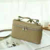 Capa Superior Piel de Vaca Avestruz Bolsa Lonchera de Alta Gama Cuero Genuino Bolso de Mujer Nuevo Estilo Bolso de Mano de Mujer Bandolera Bolsa Cosmética