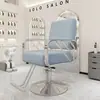 Silla de Peluquería para Celebridades de Internet, Silla Ajustable de Acero Inoxidable, Elegante Silla para Permanente y Tinte de Peluquería, Taburete para Corte de Cabello de Hombre