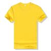 Custom round neck manga curta T-shirt custom work clothes class uniforme personalizado T-shirt publicitária camisa cultural logotipo impresso