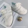 Velcro 2026 Primavera/Verano Dopamina Transpirables Encaje Moño Zapatos Planos Casuales para Mujer con Cordones, Cómodos y Transpirables