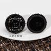 Botones de Moda Estilo Chanel para Suéteres, Abrigos, Botones Decorativos, Botones Hechos a Mano, Mancuernillas, Botones Cosidos a Mano, Botones para Accesorios de Piel