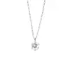 Collar de Copo de Nieve de Plata Pura S999 Qianjia para Mujer, Cadena para Clavícula Fresca Dulce Versátil de Nicho Artística de Alta Gama al por Mayor