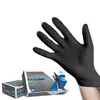 Guantes desechables PVC negro nitrilo látex grado alimenticio cocina y catering guantes engrosados
