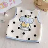 Chaleco para niña, nueva colección otoño/invierno 2026, chaleco de bebé estiloso, top cálido forrado de forro polar para invierno infantil, moderno