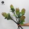 Flor de Tyrannum Solitaria Sudáfrica Flor Imperial Grande Flor de Longevidad de Simulación Sala de Estar Hogar Boda Decoración Paisaje de Flores Artificiales