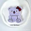 Chaveiro de Boneca Urso de Pelúcia Desenho Animado Acessórios DIY Roupas Brinquedos de Apertar Urso Acessórios para Sapatos e Chapéu Atacado