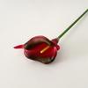 Material PU Flor Artificial Lírio Calla Mini Buquê de Casamento Decoração de Banquete Decoração de Casa Adereços Florais