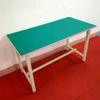 Banco de trabajo antiestático con luces para taller de línea de ensamblaje, línea de producción, ensamblaje de fábrica, mesa de operación de doble cara, mesa de inspección de productos