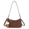 Bolso de Axila para Mujer, Nuevo Bolso de Hombro de Moda Tendencia Nicho con Lunares y Lazo para el Trabajo y los Viajes Diarios, Bolso Cruzado