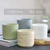 Vaso de Cerâmica Estilo Nórdico para Uso Doméstico, Estilo Simples Ins, Luxo Leve Estilo Creme, Adequado para Orquídeas Phalaenopsis, Suculentas, Plantas Verdes e Bonsai