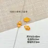 Zapatillas de Tiburón Método de Goteo de Aceite Pintadas Accesorios de Joyería de Cuentas Sueltas Accesorios para el Cabello Materiales Hechos a Mano Venta Directa de Fábrica al por Mayor